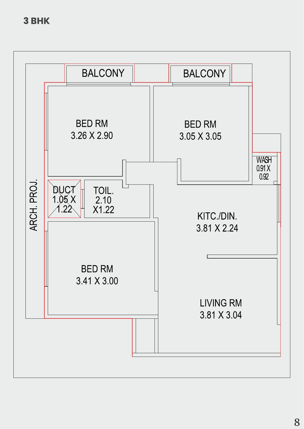 Golden Luxuria Apartment - Image 8