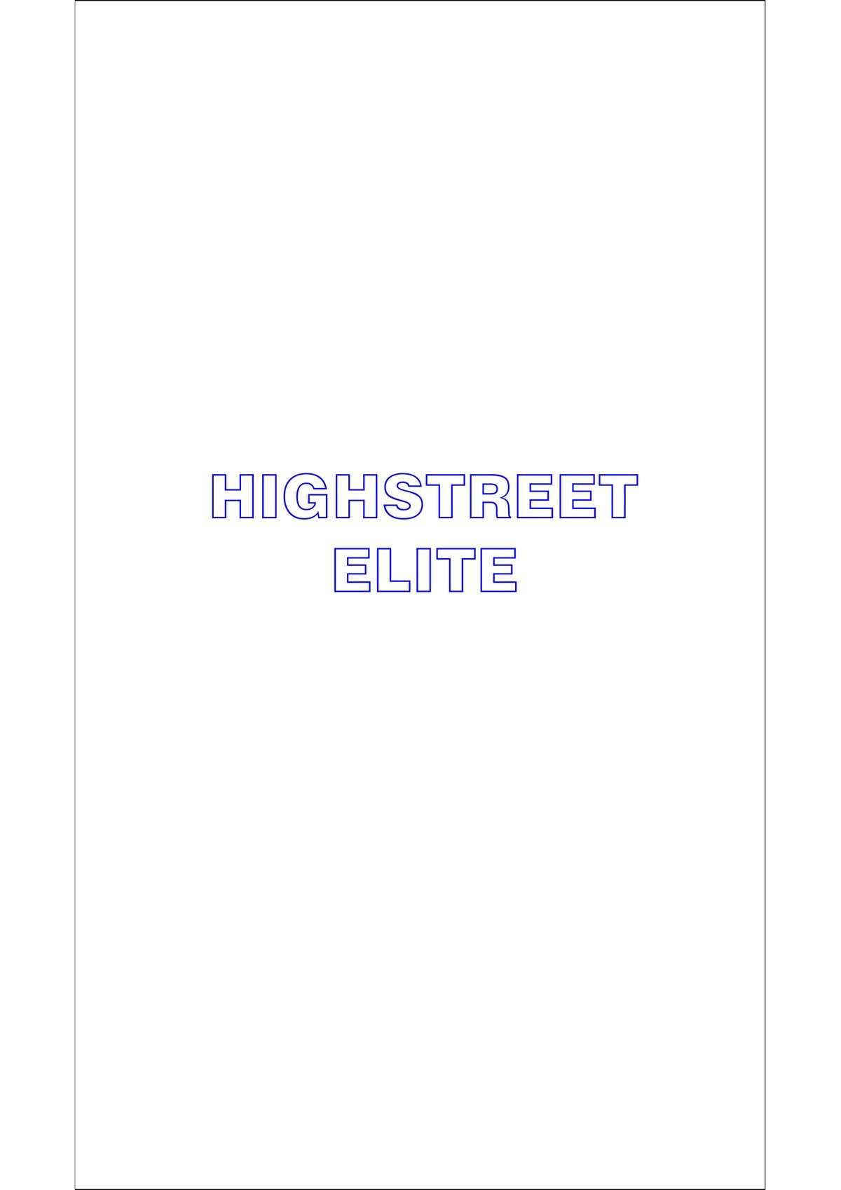 Highstreet Elite Image 1 Highstreet Elite - Image 1